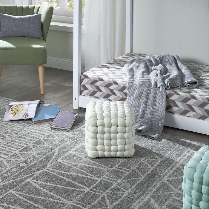 Pouf 13836BE - Tina Beige - Lot de 1