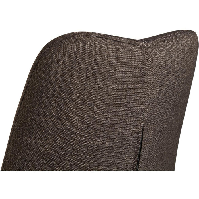 Chaise 52868MA - Gigi Marron - Lot de 2