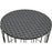 Table d'appoint 67050NO - Ophelia Noir - Lot de 1
