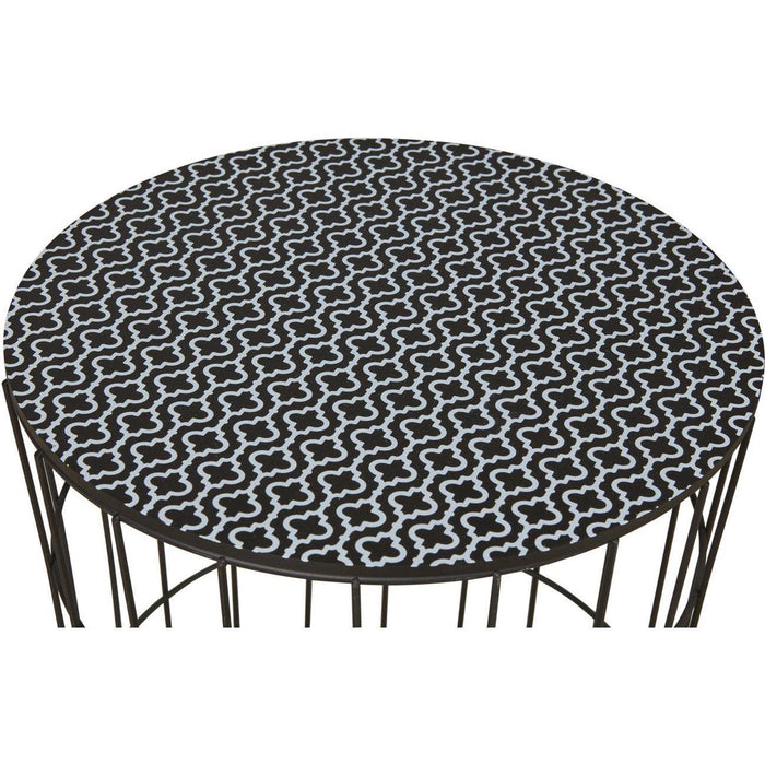 Table d'appoint 67050NO - Ophelia Noir - Lot de 1