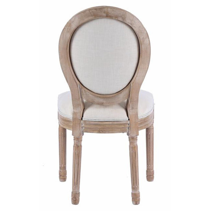 Chaise 65820NA - Medaillon Beige - Lot de 2