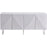 Bahut 4 portes 55112BL - Austin Blanc - Lot de 1