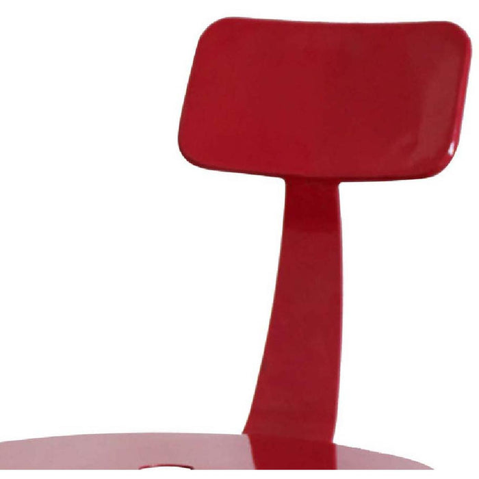 Chaise 42702RO - Vetro Rouge - Lot de 2