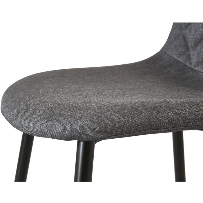 Chaise 39541GR - Simi Gris - Lot de 4