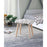 Pouf 13837BE - Dona Beige - Lot de 1