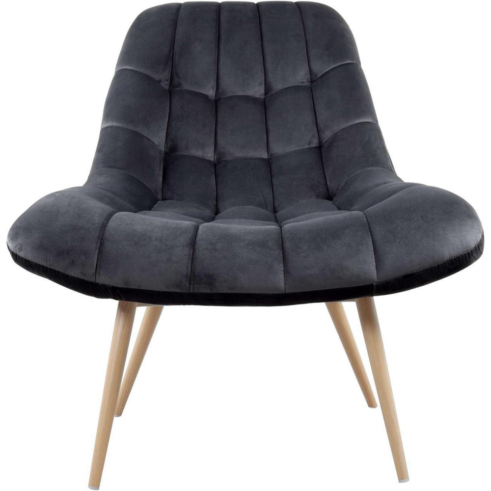Chaise 43116GA - Rayit Gris Anthracite - Lot de 1
