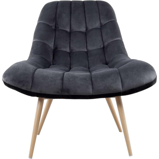 Chaise 43116GA - Rayit Gris Anthracite - Lot de 1