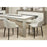 Chaise 43114GR - Miranda Gris - Lot de 2