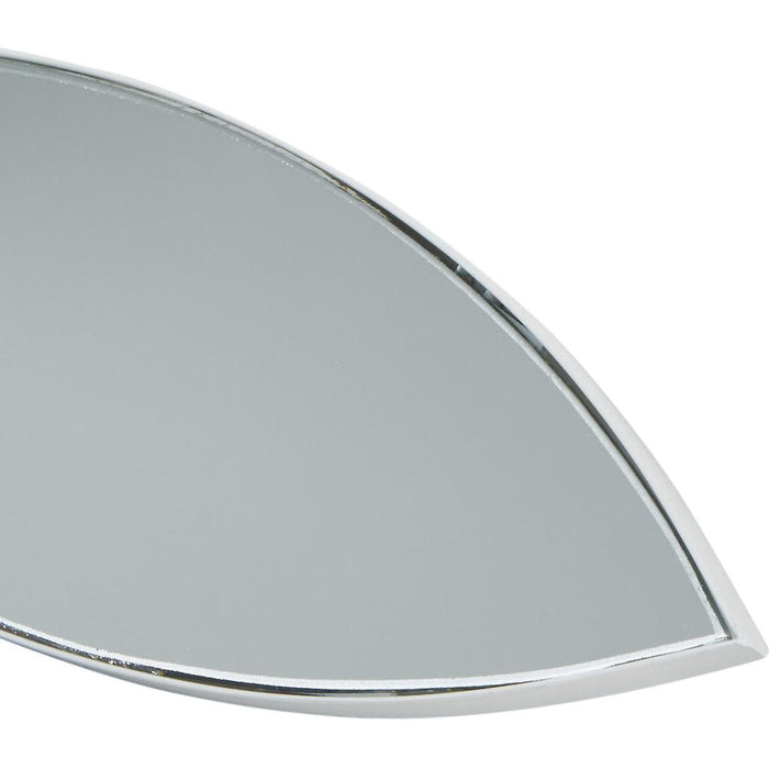 Deco miroir 67191BL - Olga Blanc - Lot de 1