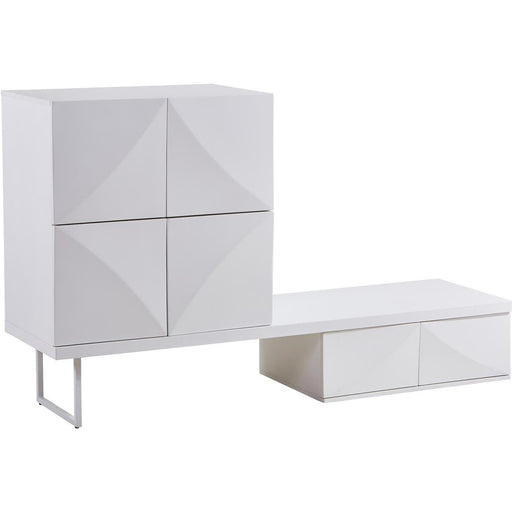 Meuble TV 55116BL - Copa Blanc - Lot de 1