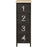 Meuble de rangement 64701NO - Bortolin Noir - Lot de 1