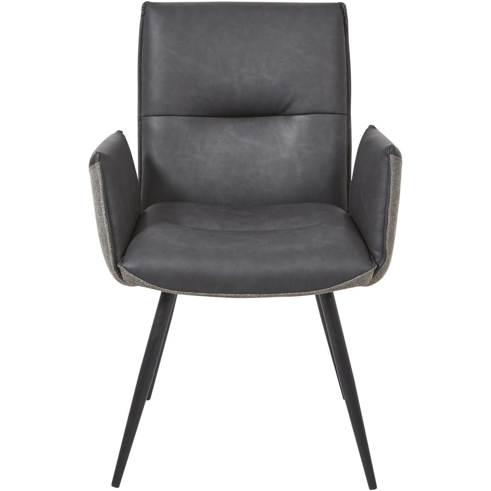 Fauteuil 52864GR - Jonas Bridge Gris - Lot de 2