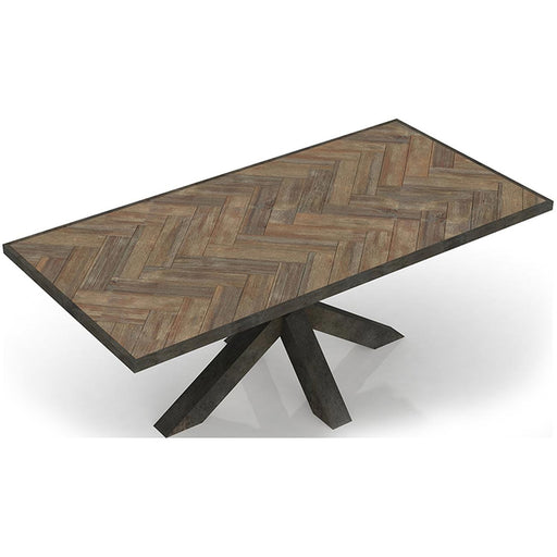 Table de repas 19331BS - Hudson Marron - Lot de 1