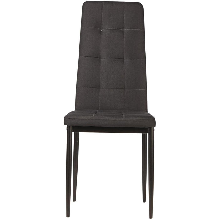 Chaise 58205NO - Kendal Noir - Lot de 4