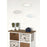 Deco miroir 67191BL - Olga Blanc - Lot de 1