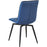 Chaise 50325BN - Geoffrey Bleu - Lot de 4