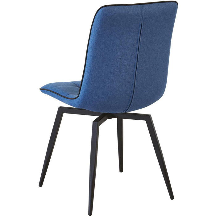 Chaise 50325BN - Geoffrey Bleu - Lot de 4