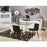 Chaise 43110NO - Bronco Noir - Lot de 4