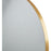 Deco miroir 67180DO - Graz Or - Lot de 1