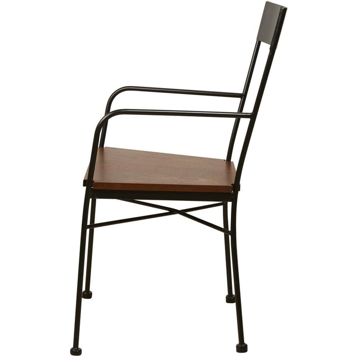 Chaise 42704NO - Hazel Noir - Lot de 2