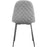Chaise 39541GC - Simi Gris - Lot de 4