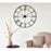 Deco horloge 67232NO - Clement Noir - Lot de 1