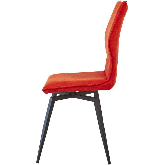 Chaise 55126CO - Rany Orange - Lot de 4