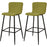 Chaise 43113VE - Sigrid Vert - Lot de 2