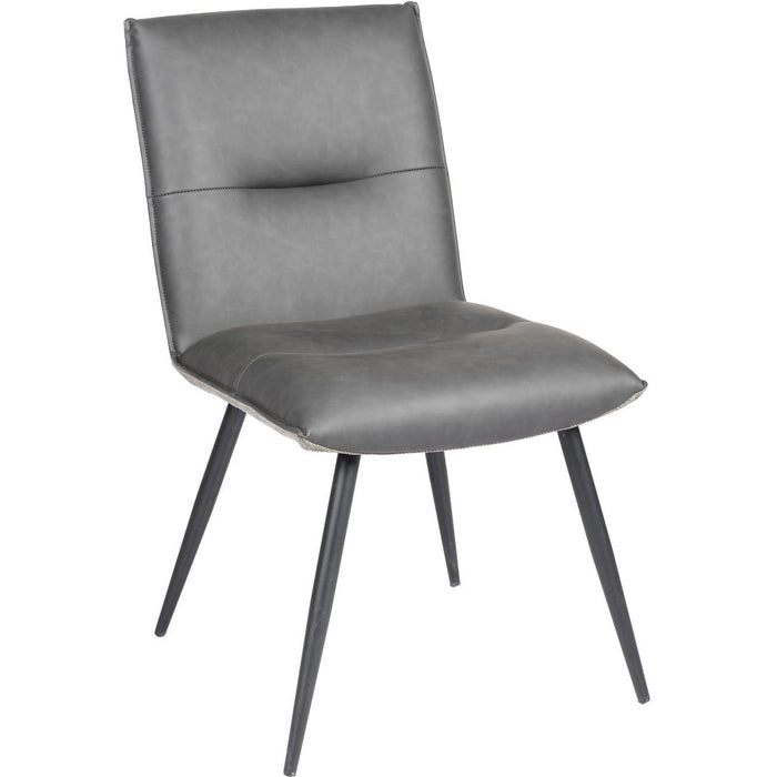 Chaise 52865GR - Jonas Gris - Lot de 2