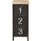 Meuble de rangement 64700NO - Navy Noir - Lot de 1