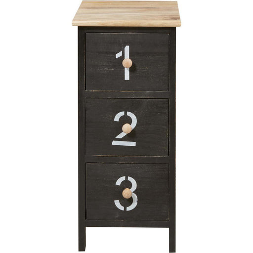 Meuble de rangement 64700NO - Navy Noir - Lot de 1