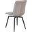 Chaise 50325GR - Geoffrey Gris - Lot de 4