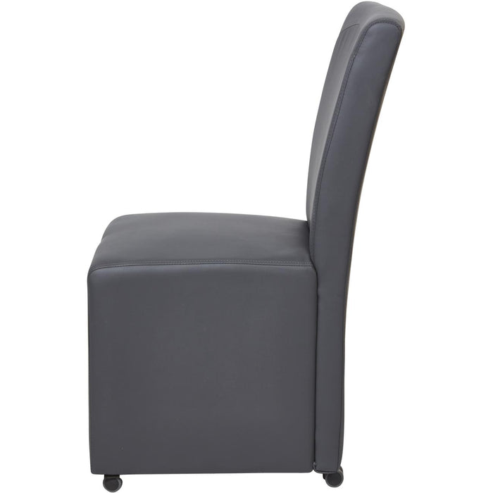 Chaise 55245GR - BALTIMORE CHAISE PVC AVEC ROULETTE 46 X 55 X 90 H - Lot de 1