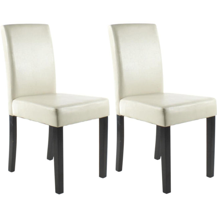 Chaise 55239IV - Elmswell Blanc - Lot de 2