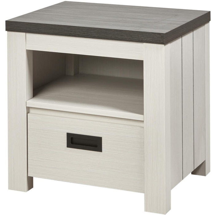 Chevet 60171BN - Xander Blanc - Lot de 1