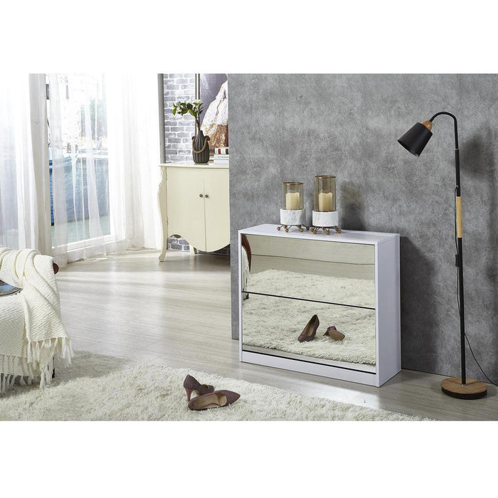 Meuble a chaussure 37260BL - Cosgrove Blanc - Lot de 1