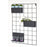 Deco etagere 67212NO - Catane Noir - Lot de 1
