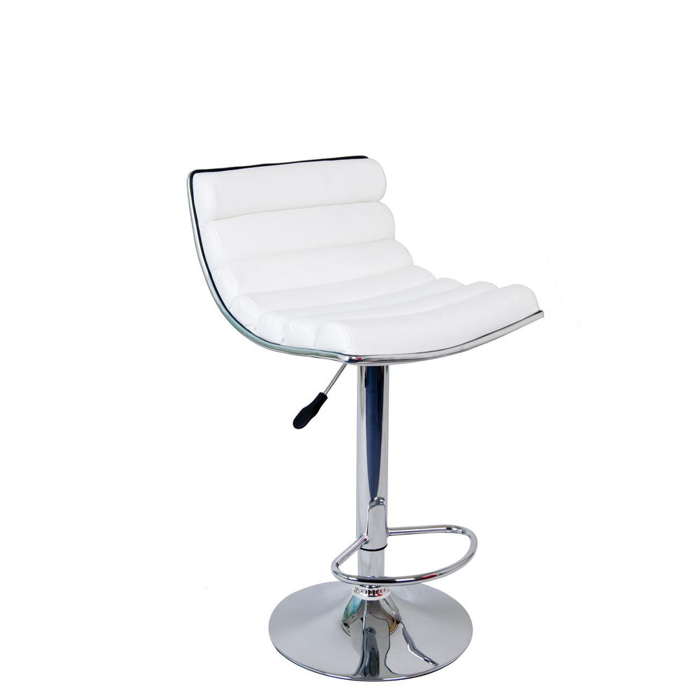 Tabouret de bar 47403BL - MONTE CRISTO TABOURET BAR BOUDIN TELESCOPIQUE 42,5 X 51,5 X 83/105 H - Lot de 2
