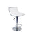 Tabouret de bar 47403BL - MONTE CRISTO TABOURET BAR BOUDIN TELESCOPIQUE 42,5 X 51,5 X 83/105 H - Lot de 2