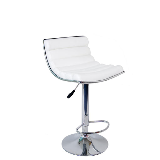 Tabouret de bar 47403BL - MONTE CRISTO TABOURET BAR BOUDIN TELESCOPIQUE 42,5 X 51,5 X 83/105 H - Lot de 2