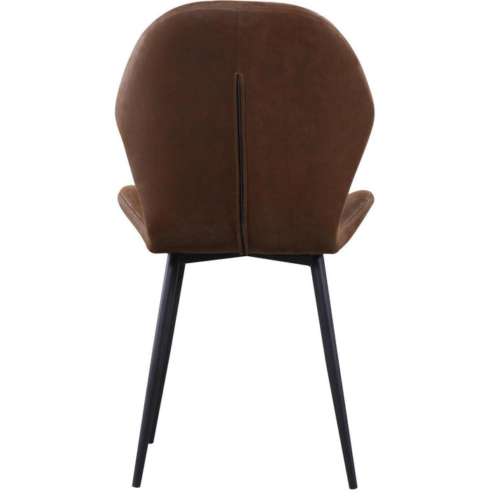 Chaise 58207MA - Flynn Marron - Lot de 4
