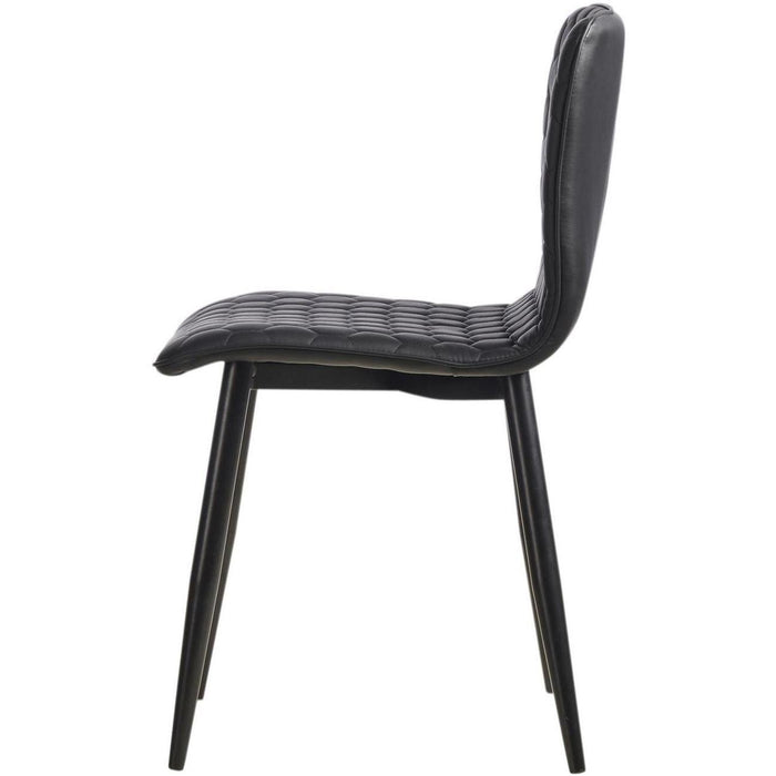 Chaise 43110NO - Bronco Noir - Lot de 4