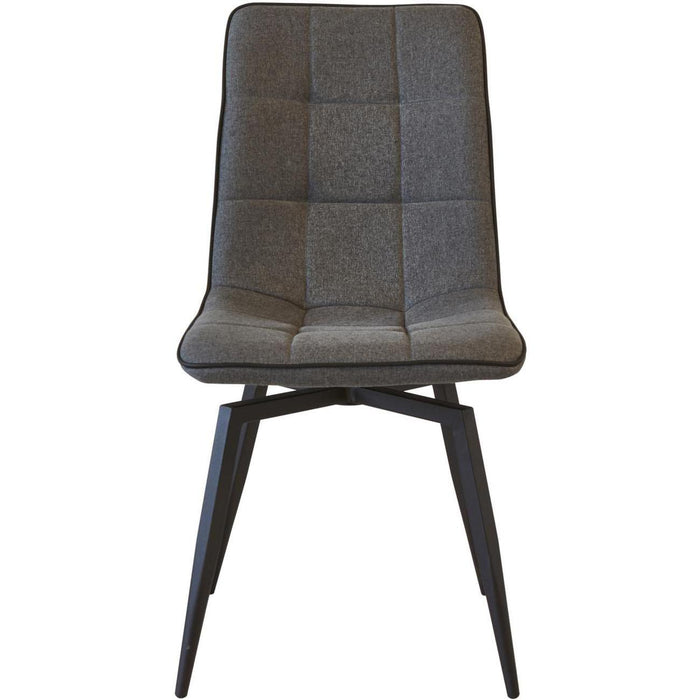 Chaise 50325GA - Geoffrey Gris Anthracite - Lot de 4