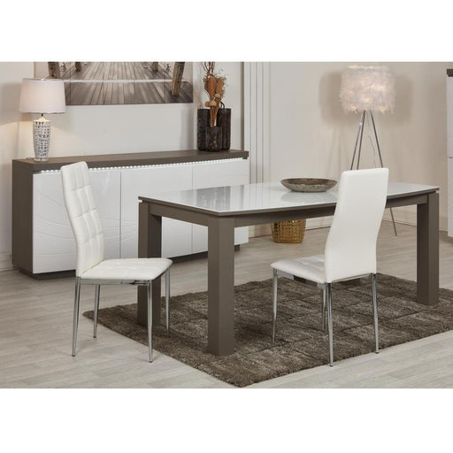 Chaise 58203BL - Ariba Blanc - Lot de 4