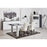 Chaise 52875BL - Harley Blanc - Lot de 2