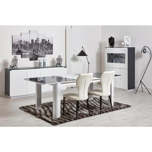 Chaise 52875BL - Harley Blanc - Lot de 2