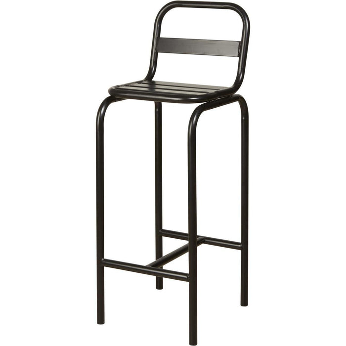 Chaise 42703NO - Apollo Noir - Lot de 2