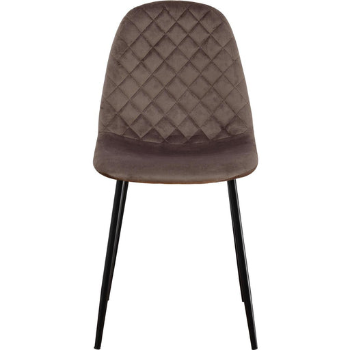 Chaise 39540CH - Hoverton Marron - Lot de 4