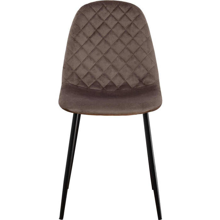 Chaise 39540CH - Hoverton Marron - Lot de 4