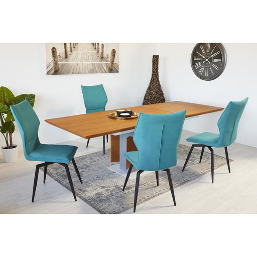 Chaise 55126TU - Rany Bleu - Lot de 4